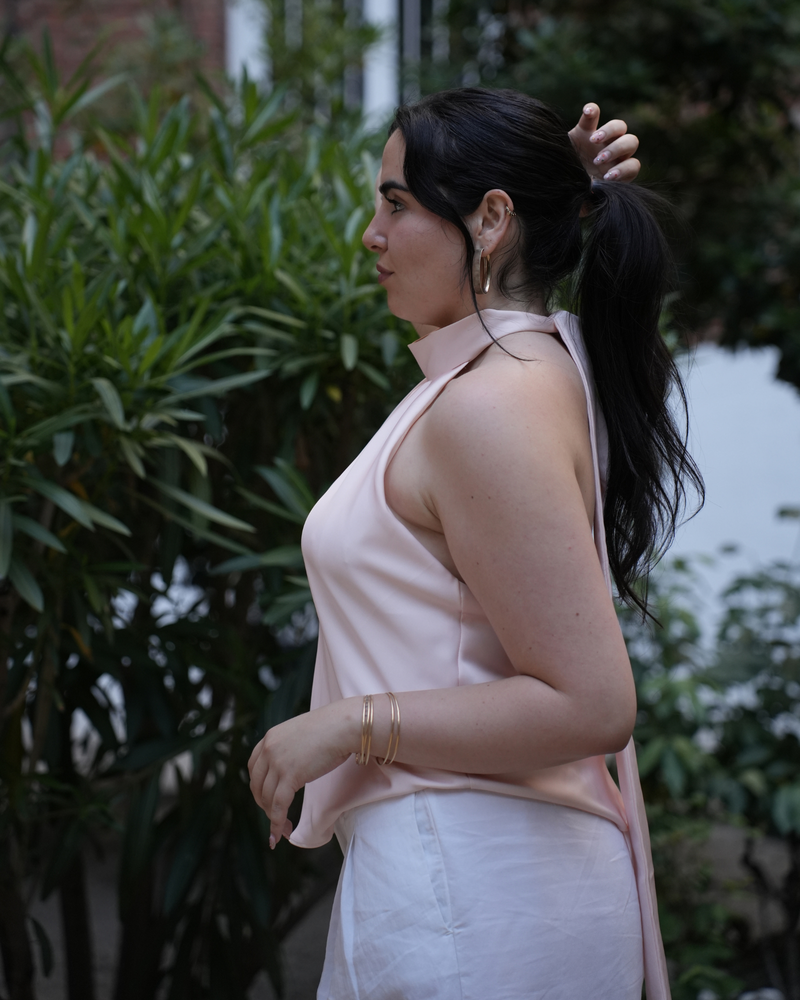 Top halter fluido espalda abierta - Patrón costura PDF BERA Patterns