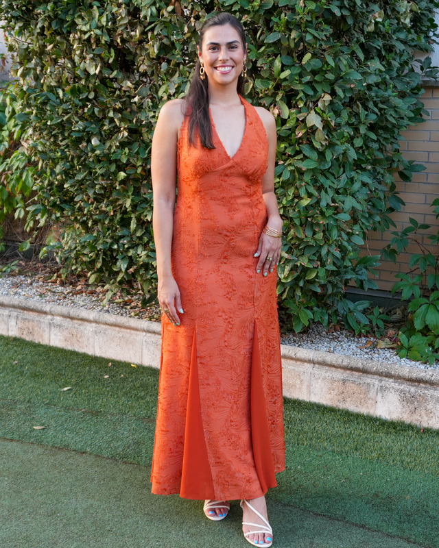 Long Dress with Godets
