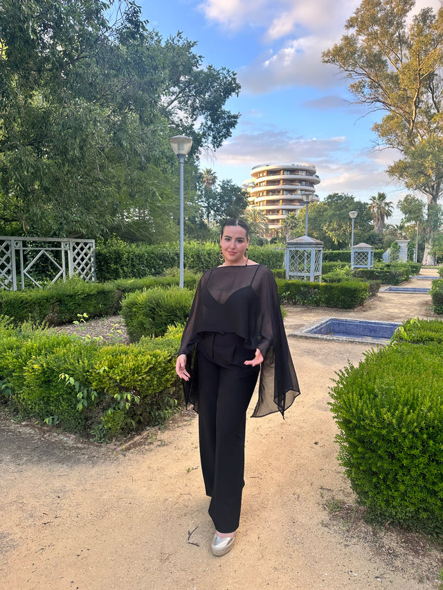 Chiffon-Cape